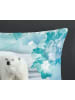 Hip Flanellen beddengoedset "Seppo" lichtblauw