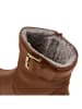 LaShoe Skórzane botki w kolorze brązowym
