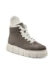 LaShoe Sneakers met lamsvacht grijs