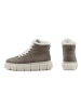 LaShoe Skórzane sneakersy w kolorze szarym