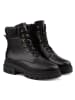 LaShoe Leren boots zwart