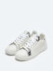 Pepe Jeans FOOTWEAR Skórzane sneakersy w kolorze białym