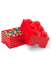 LEGO Aufbewahrungsbox "Brick 6" in Rot - (B)37,5 x (H)18 x (T)25 cm