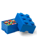 LEGO Pojemnik "Brick 6" w kolorze niebieskim - 37,5 x 18 x 25 cm