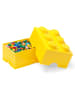 LEGO Opbergbox "Brick 6" geel - (B)37,5 x (H)18 x (D)25 cm