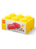 LEGO Aufbewahrungsbox "Brick 6" in Gelb - (B)37,5 x (H)18 x (T)25 cm