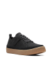 Clarks Skórzane sneakersy w kolorze czarnym