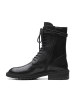Clarks Leder-Boots in Schwarz