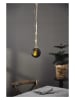 STAR Trading LED-Glaskugel "Bliss" in Grün - (L)10 cm