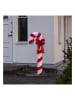 STAR Trading Staande ledlamp "Candycane" rood/wit - (H)120 cm