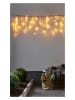 STAR Trading LED-Lichterkette "Icicle" in Schwarz - (B)590 cm