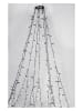 STAR Trading LED-Lichterkette "Crispy Ice White" in Grün - 200 cm