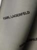 Karl Lagerfeld Strumpfhose in Schwarz