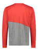 CMP Functioneel shirt rood/grijs
