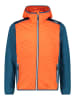 CMP Hybride jas oranje/donkerblauw