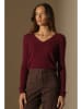 Perfect Cashmere Kaschmir-Pullover "Shannon" in Bordeaux