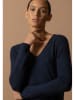 Perfect Cashmere Kaschmir-Pullover "Shannon" in Dunkelblau