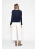 Perfect Cashmere Kaschmir-Pullover "Shannon" in Dunkelblau