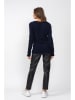 Perfect Cashmere Kaschmir-Pullover "Gaby" in Dunkelblau