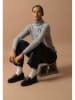 Perfect Cashmere Kaschmir-Rollkragenpullover "Ashley" in Hellgrau