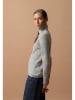 Perfect Cashmere Kaschmir-Rollkragenpullover "Ashley" in Hellgrau