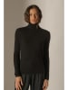 Perfect Cashmere Kaschmir-Rollkragenpullover "Ashley" in Schwarz