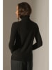 Perfect Cashmere Kaschmir-Rollkragenpullover "Ashley" in Schwarz