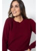 Perfect Cashmere Kaschmir-Pullover "Wilma" in Bordeaux
