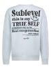 Sublevel Sweatshirt in Hellblau
