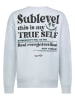 Sublevel Sweatshirt lichtblauw