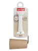 Zenker Mini wałek w kolorze jasnobrązowo-białym - dł. 19 cm