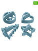 Zenker 4-delige set: uitsteekvormpjes blauw