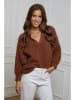 L'armoire de Suzette Sweter w kolorze brązowym