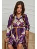 L'armoire de Suzette Kleid in Lila/ Beige