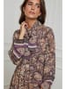 L'armoire de Suzette Kleid in Taupe/ Lila