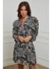L'armoire de Suzette Kleid in Khaki/ Weiß
