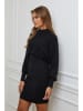 Soft Cashmere Kleid in Schwarz