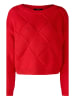 Oui Sweter w kolorze czerwonym