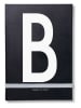Design Letters Notitieboek zwart/wit