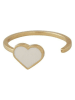 Design Letters Vergulde ring ''Heart''