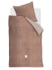 Ambiante Beddengoedset "Coughton'' terracotta