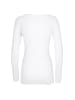 COTONELLA Longsleeve in Weiß