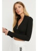 Cool and sexy Longsleeve in Schwarz