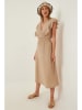 Happiness Istanbul Kleid in Beige