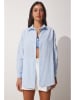 Happiness Istanbul Bluse in Hellblau