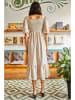 Olalook Kleid in Beige