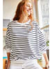 Olalook Sweatshirt in Schwarz