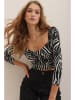 Trend Alacati Longsleeve zwart/crème