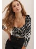 Trend Alacati Longsleeve zwart/crème