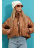 Trend Alacati Steppjacke in Hellbraun
